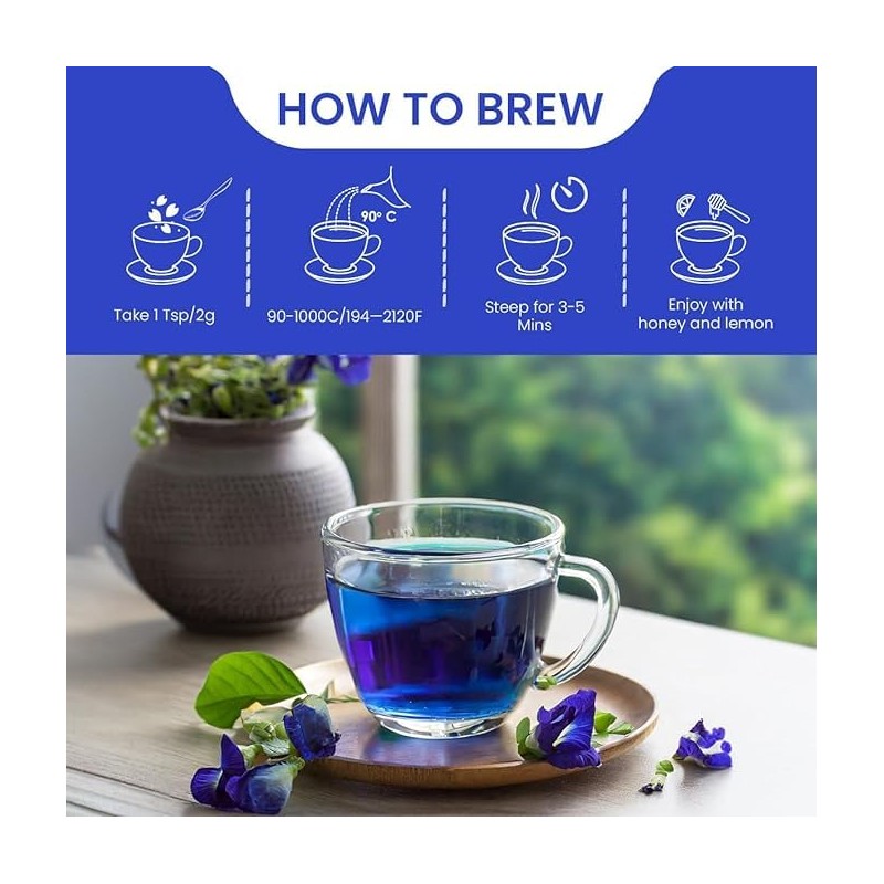 BLUE TEA - Combo Pack - Butterfly Pea Flower Tea