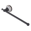 Retro Copper Bathroom Towel Bar Single Bath Towel Rack for