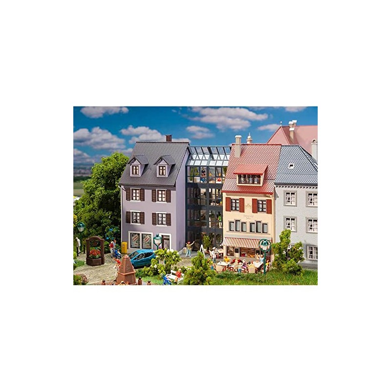 Faller FA130707 Small Town House Row, Multi-Colour, One Size
