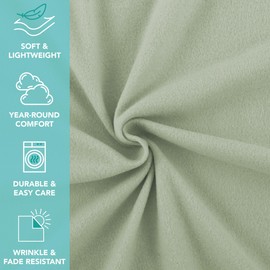 Arkwright Polar Fleece Throw Blankets Bulk - Pack of 6 - Ultra Soft Cozy Blanket for Car, Camping, Couch, Office, Outdoor, Home, and Bed, 50 x 60 in, Assorted Color