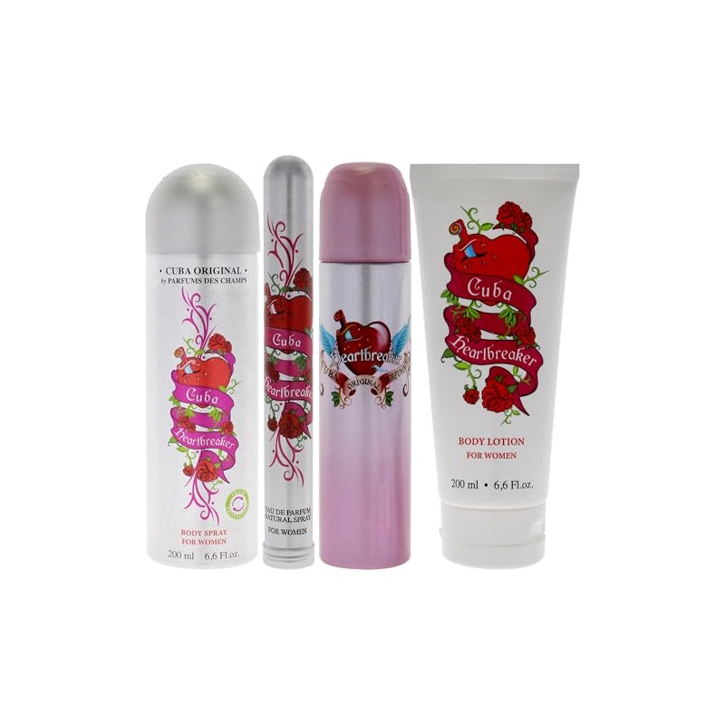 Cuba Heartbreaker Fragrance Set For Women