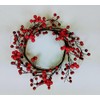 Berry Wreath Diameter 35 cm Red Artificial Berries Door Wreath