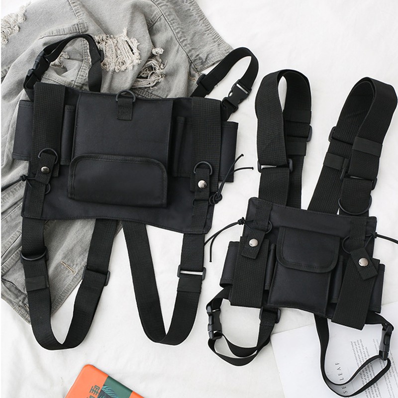 Chest Pack Oxford Cloth Nylon Universal Hands Free Chest Front