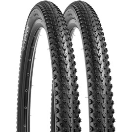 YUNSCM 29" Lightweight Bike Tires 29X2.0 (ETRTO 50-622) 60TPI Nylon, Puncture-Resistant, Compatible with 29x1.95 29x2.0 29x2.10 Mountain Bike Bicycle Tires-2 PCS (Y-570)