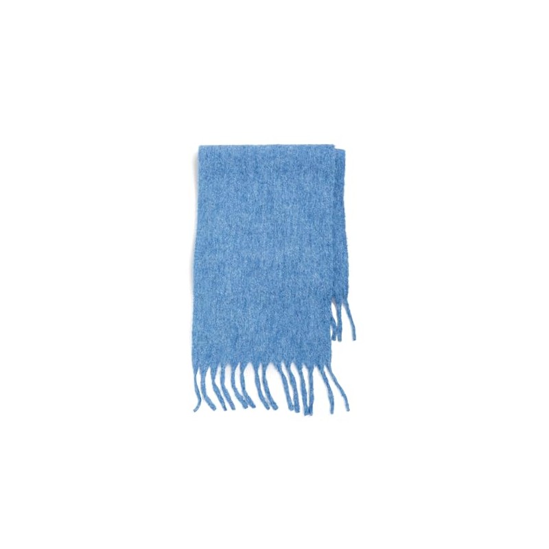 Hat Attack Women's Cozy Solid Scarf, Bright Denim, Blue, One