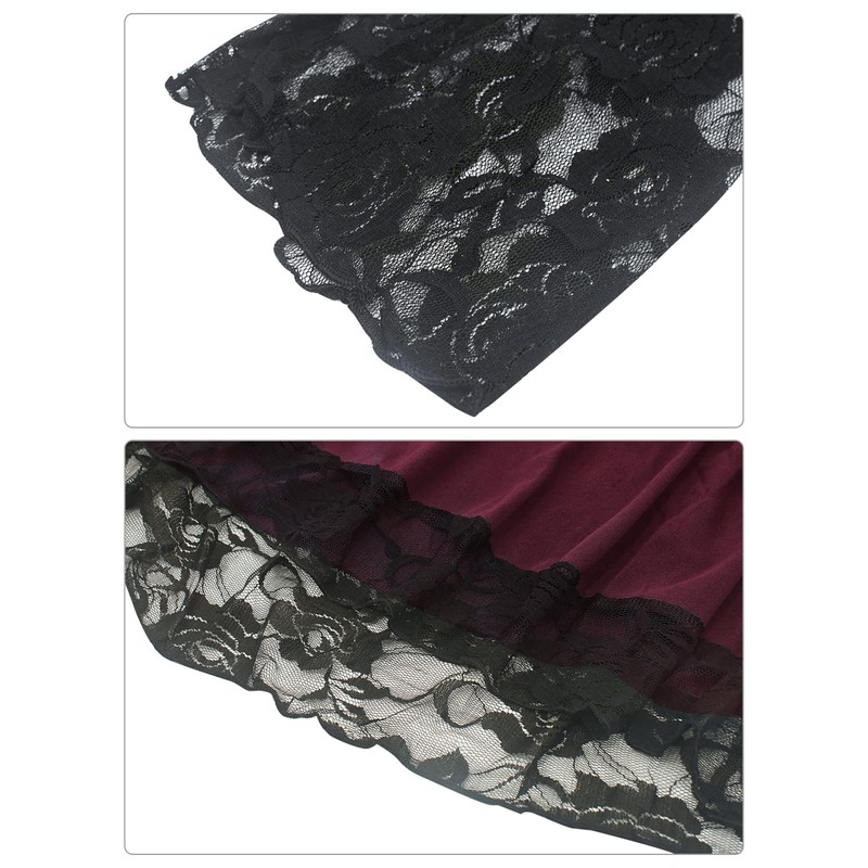 Vestido gótico, talla grande, disfraz renacentista medieval, disfraz de bruja