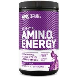 ON Amino Energy Grape, 9.1 oz (270 g), EAA Optimum Nutrition, Essential Amino Acids Supplement