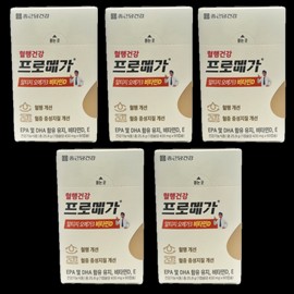 Chong Kun Dang Promega Altige Omega3 Vitamin D 60 capsules x 5 boxes / 종근당 프로메가 알티지오메가3 비타민D 60캡슐 x 5박스