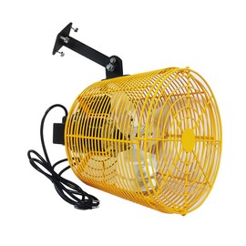 FICBXRA Greenhouse Circulation Fan Air Circulation Fan 1/80 HP 115V Ceiling Wall Mount Fan High Speed Circulation Fan for Greenhouse, Warehouse, Patio, Garage 450CFM, ETL Listed