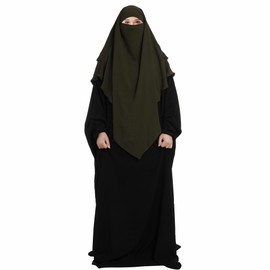 Muslim Women Prayer Hijab 1PC Long Khimar Niqab Islamic Prayer Garment Scarf Wrap Ramadan Eid Hijab for Women