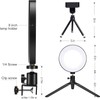 MACTREM 2 in 1 LED 6" Ring Light with Tripod