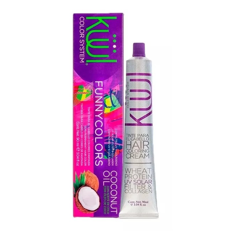 Kuul Tinte Temporal Fantasía Tono Rosa Tubo 90g