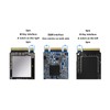 M.2 Nvme PCIE NGFF for SATA External Portable Enclosure Case