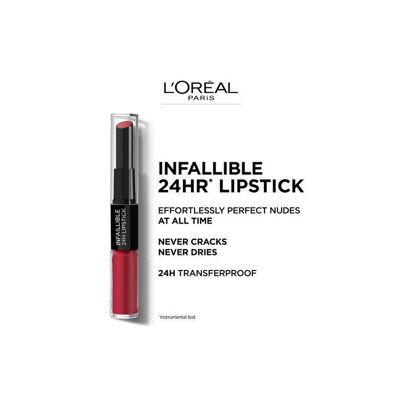 L'Oreal Infallible 2 Step Lip 803 Eternally Exposed