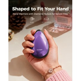 OCOOPA Hand Warmers Rechargeable 2 Pack, Christmas 2025 Gifts for Mom, Portable, Stylish, Diamond-Shape Magnetic Electric Handwarmer, Reusable Pocket Heater, Raynaud, Hiking, Camping, UT4 Rare