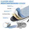 KINGBOARD Ironing Board, Compact Iron Board Full Size with Extra