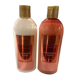 In Fashion Design Bath and body Lotion, Perfume Mist, Shower Gel Fragrance Collection (ChampagneToast ShampooConditionerSet, 2 pc Set)