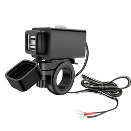 CENPEK Motorbike Usb Charger Qc3.0 Dual Usb Fast Charger Waterdichte Usb Charger Voor Yamaha Suzuki Kawasaki Harley Utv Atv 4 Wheeler Polaris Honda