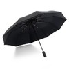 Cajuca Full Auto Double Folding Umbrella, 10 Bone Reinforced Wind