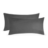 leevitex Jersey Cushion Cover 40 x 80 cm, Set of