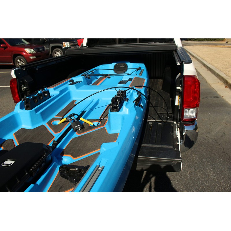 Suspenz Kayak Multi-Purpose Locking Cable, 15 Ft Long Flexible Steel,