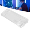 Clear Cover Hard Case for Steam Deck, Transparent Protective Case