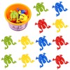 TOYANDONA Jumping Toy Frogs Finger Pressing Funny Bouncing Frog Toys