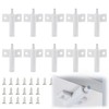 Soft Close Damper 10 Pack, Premium Hydraulic Soft Closing Mechanism