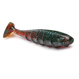 Nays PRDTR 5.0 Inch Soft Bait Rubber Fish Predator Pike Zander Perch Artificial Bait for Predator Fishing (C-02)