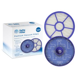 Fette Filter 1 Pre-Motor Filter & 1 Post-Motor Exhaust HEPA Filter Set – Compatible with Dyson DC33 Multi Floor, DC33 Total Clean, and DC33 Exclusive Vacuum Cleaners – Part # 919563-02 & 921616-01