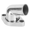 Water Neck Thermostat Housing 8459BK 15° Swivel Silver Thermostat Housing