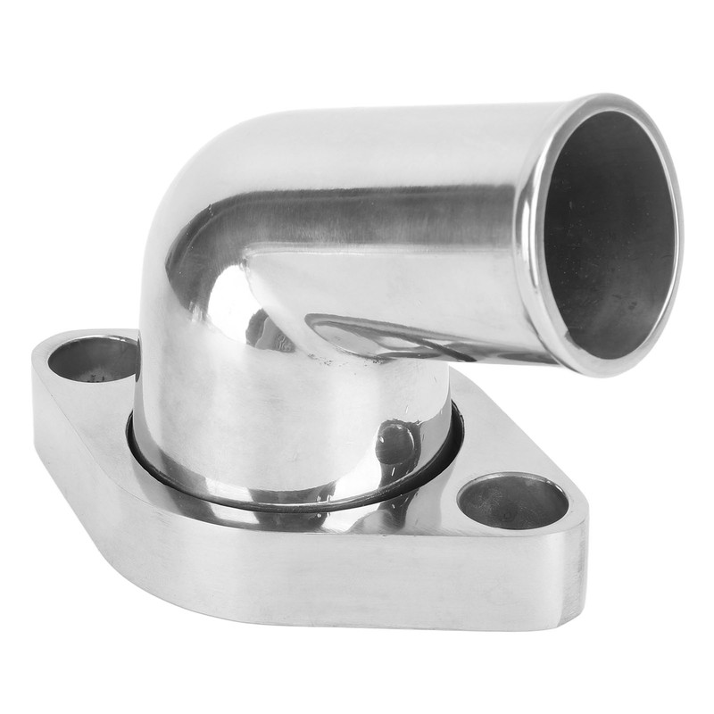 Water Neck Thermostat Housing 8459BK 15° Swivel Silver Thermostat Housing