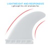 Tri Fin Thruster Set Nylon Plastic Surfboard Fins FCS Fins