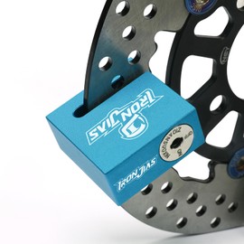 IRON JIA'S Bike Lock, Bike, Disc Lock, Bike Key, Disc Brake Lock, Bike Security Lock, Disc Lock Reminder, 3.9 ft (1.5 m), Bike Dial, Bicycle, Anti-Theft, Portable, Scooter, Durable, Waterproof,