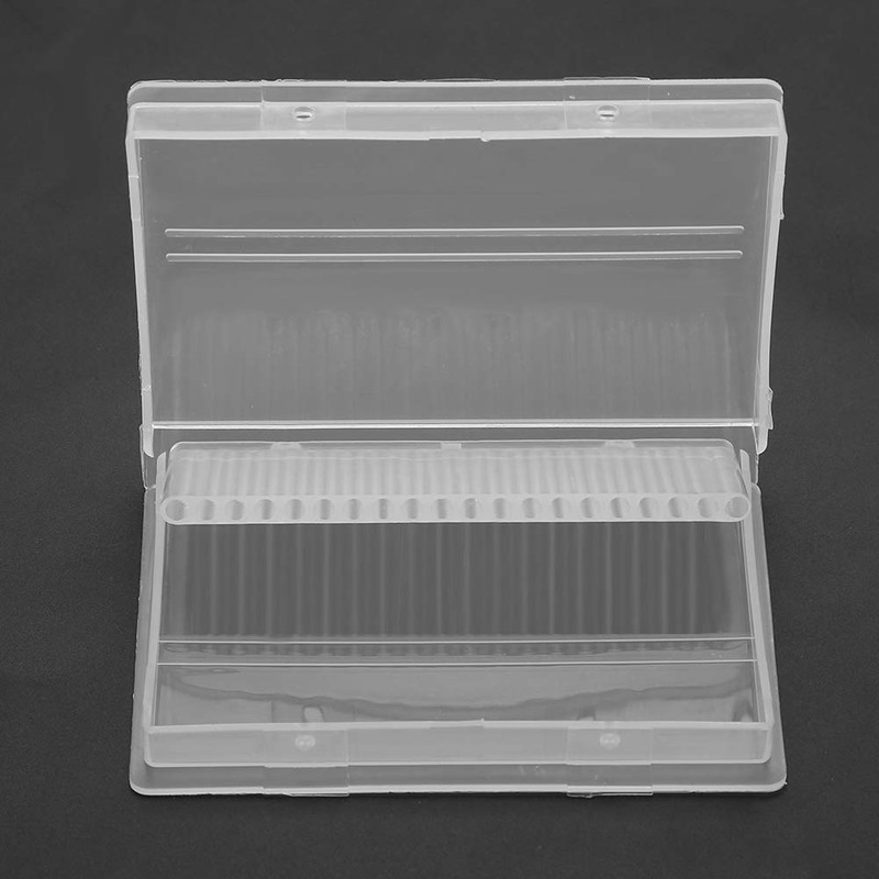 Jeffergarden Drill Storage Case Nail Bit Case Nail Drill Bit