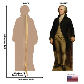 Cardboard People Alexander Hamilton Life Size Cardboard Cutout Standup