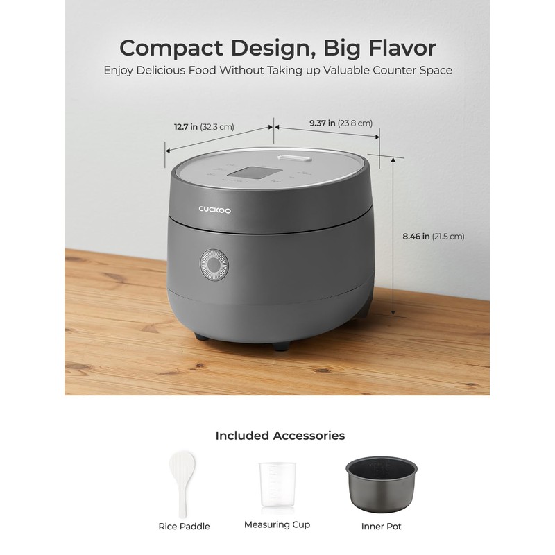 CUCKOO Micom Rice Cooker 6-Cup Uncooked / 12-Cup Cooked with