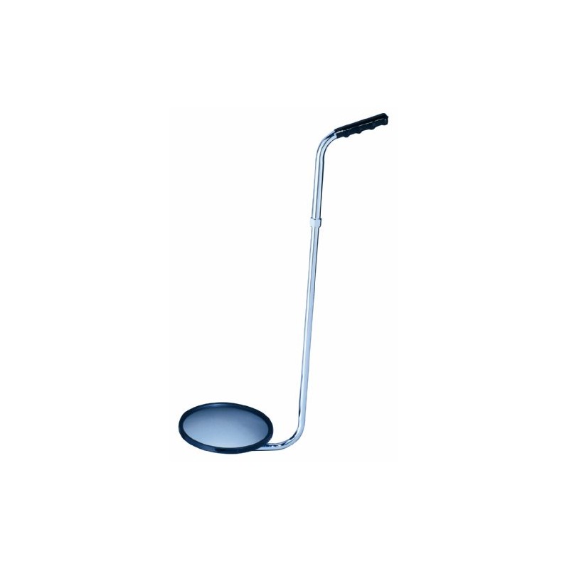 See All SUC-6C Round Glass Convex Handheld Inspection Security Mirror,