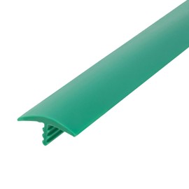 Outwater Plastic T molding 3/4 Inch Wide Fern Green Flexible Polyethylene Center Barb Tee Moulding 25 Foot Coil