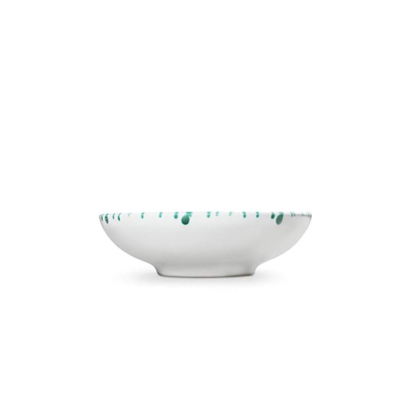 Gmundner 0100 SASA17 Salad Bowl Green-Flamed 17 cm