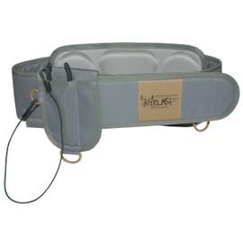 Foreverlast G3 Wading Belt Gear Kit, Universal Fishing Belt for Men & Women, Wade Belt for Fishing Includes Fishing Stringer, Pliers, Fishing Rod Holder, Drink Holder, Grey, 33-52" Waist