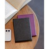 Porta pasaporte de piel genuina. Funda para pasaporte y visa