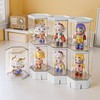 DACUAN ( 2PCS) Figurine Display Cases , Mini Figurine Display