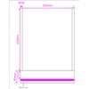 Pack of 100 Shielding Bags ESD Shielding 150 x 130