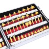 8milelake 100 Piece Router Bits 1/4" Shank Tungsten Carbide for