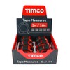 TIMCO 5M Tape Measure - 5m/16ft x 25mm - With