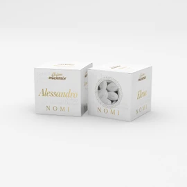 Confetti Maxtris NOME FRANCESCO ciocomandorla classico cubotto 200g