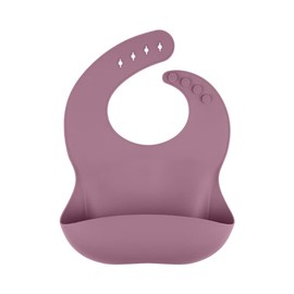Dreamroo Silicone Baby Bib for Babies & Toddlers (unisex) - Soft, Adjustable, BPA Free and Waterproof (Pink)