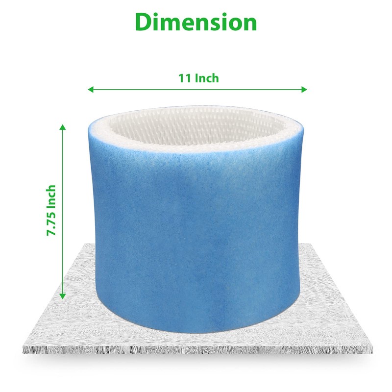 Smilyan 3 Pack Upgraded Blue Mesh Treated Layer HC-14 Humidifier
