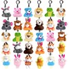 Jnnzzggu 30 PCS Mini Plush Toys,Cute Stuffed Animals Plush Keychain
